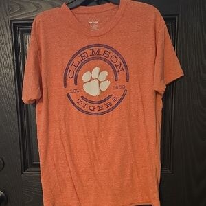 Pro Edge Orange Clemson Tigers Short Sleeve Tee